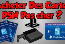 Carte psn pas cher ? Où les acheter carte psn pas cher