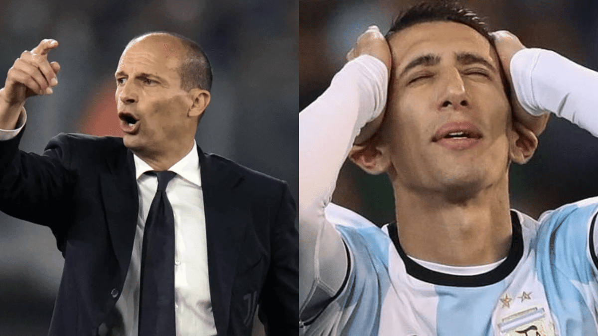 L'entraîneur de la Juve a parlé, la raison pour laquelle Di María ne jouera pas contre le PSG