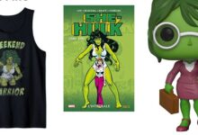 5 idées cadeaux SHE HULK pour un fan du héros vert she hulk goodies cadeaux e1663341702963