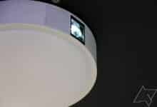 La lampe magique de XGIMI combine une lampe, un projecteur et des haut-parleurs Harman Kardon directement sur votre plafond xgimi magic lamp 5