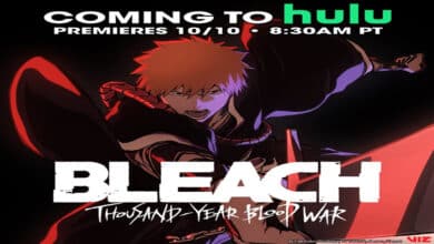 Bleach Thousand Year Blood War est en streaming sur Hulu, Disney+ 1664822428 BleachonHuluheader