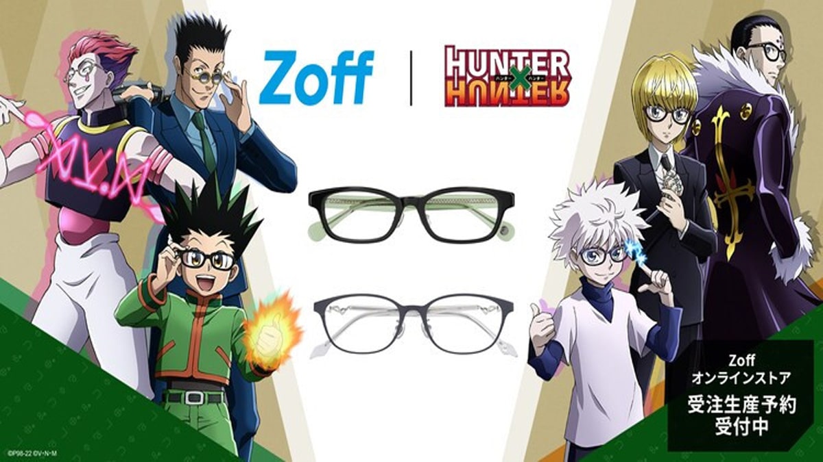 Top 6 des lunettes Hunter X Hunter en collaboration avec la marque japonaise Zoff 1666289779 HunterXHunterXZoff