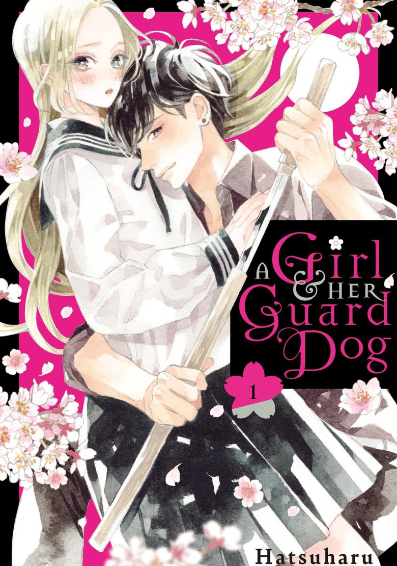 Une fille et son chien de garde tome 1 couverture.