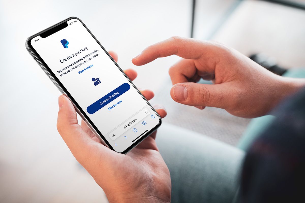 Les mots de passe PayPal appartiendront bientôt au passé PayPal Passkey login