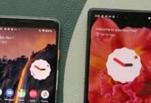 Comment configurer un nouveau téléphone Android Pixel 3 vs Pixel 6 at a glance widget