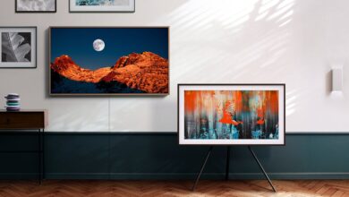 La télévision Frame de Samsung est plus tentant que jamais pour Prime Day Samsung Frame TV Lifestyle 2020