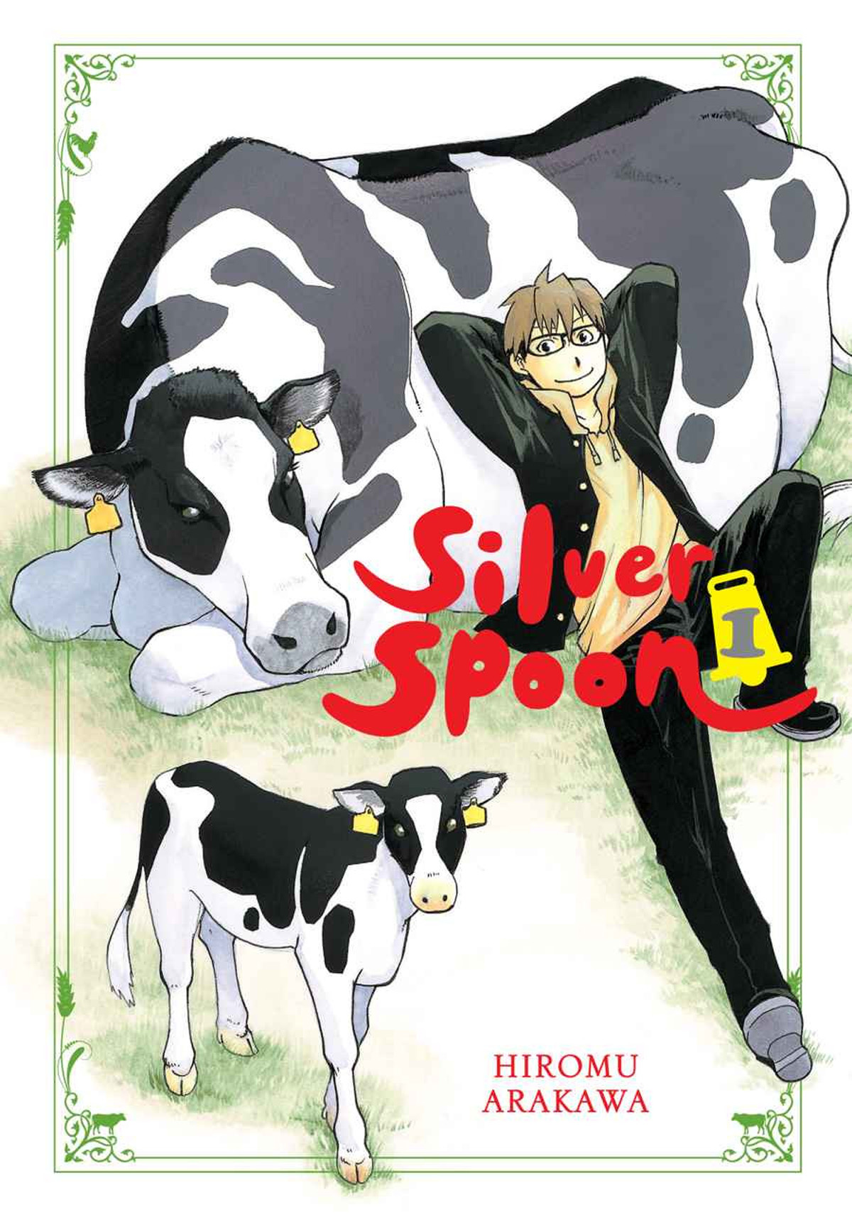 Couverture du manga Silver Spoon tome 1. 