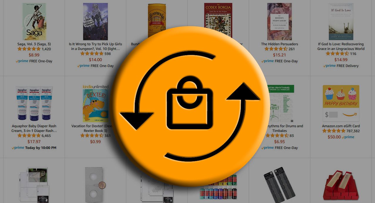 Comment commander rapidement des articles sur Amazon buyAgainHero