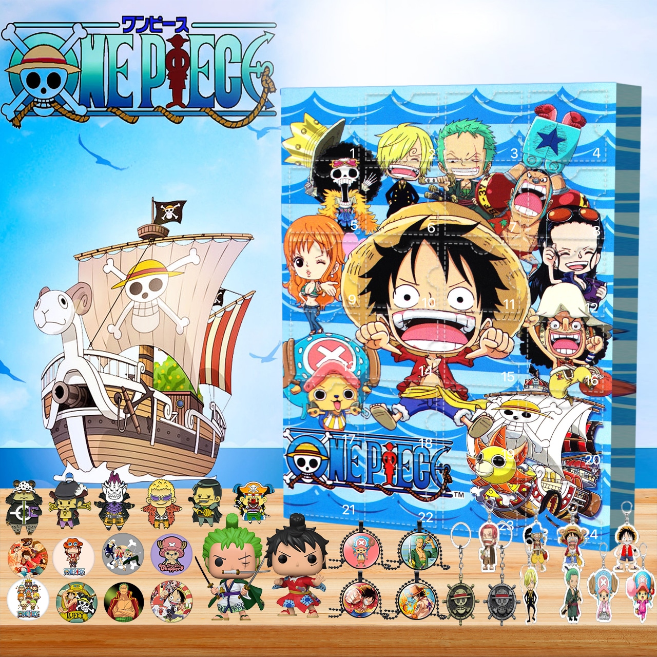 Calendrier de l’avent One Piece : 7 raisons de l’offrir à votre enfant calendrier avent one piece