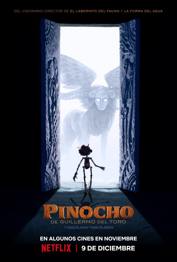 Nouvel art principal de Pinocchio (Netflix).