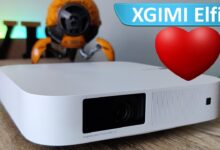 Test du vidéoprojecteur LED XGIMI Elfin le xgimi elfin est en test