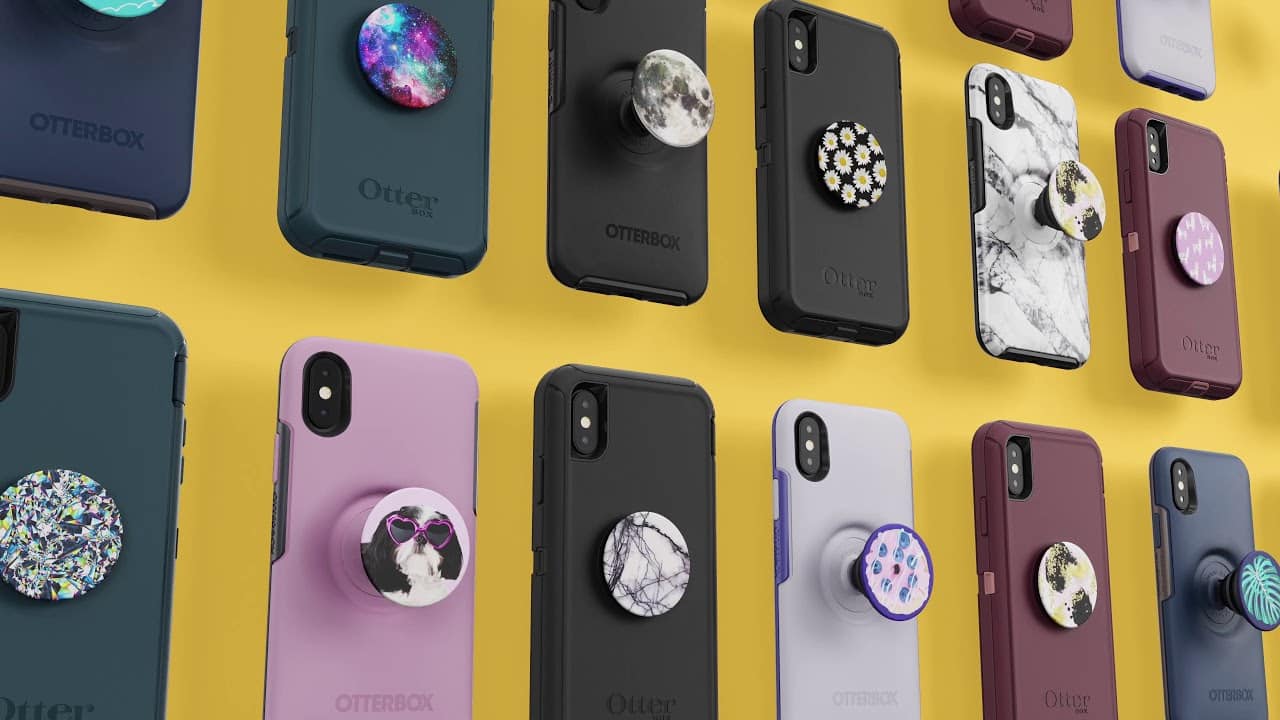 OtterBox fabrique désormais des étuis pour smartphone avec PopSockets intégrés que vous pouvez changer quand vous le souhaitez otterbox popsocket