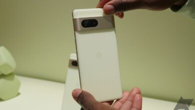 L'offre VPN gratuite de Google pour le Pixel 7 durera des années pixel 7 lemongrass hands