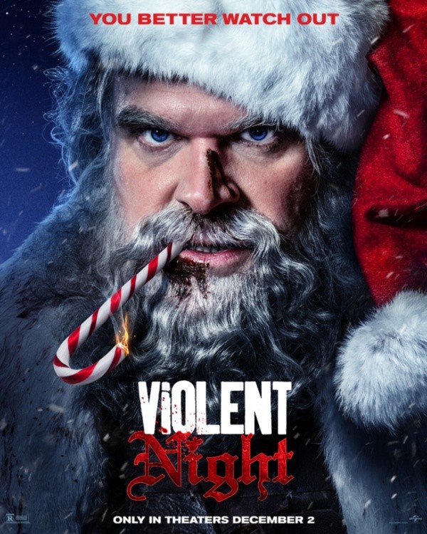 David Harbour joue dans Violent Night (IMDb).