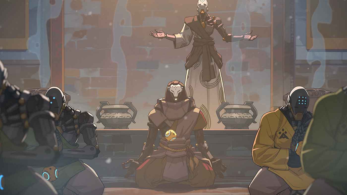 Overwatch 2: Rammatra in the monastery