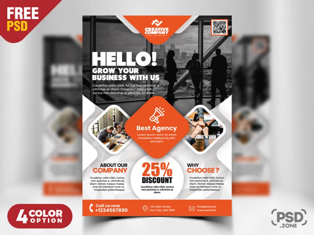 Comment mesurer l'efficacité des flyers Creative Business Flyer Design PSD