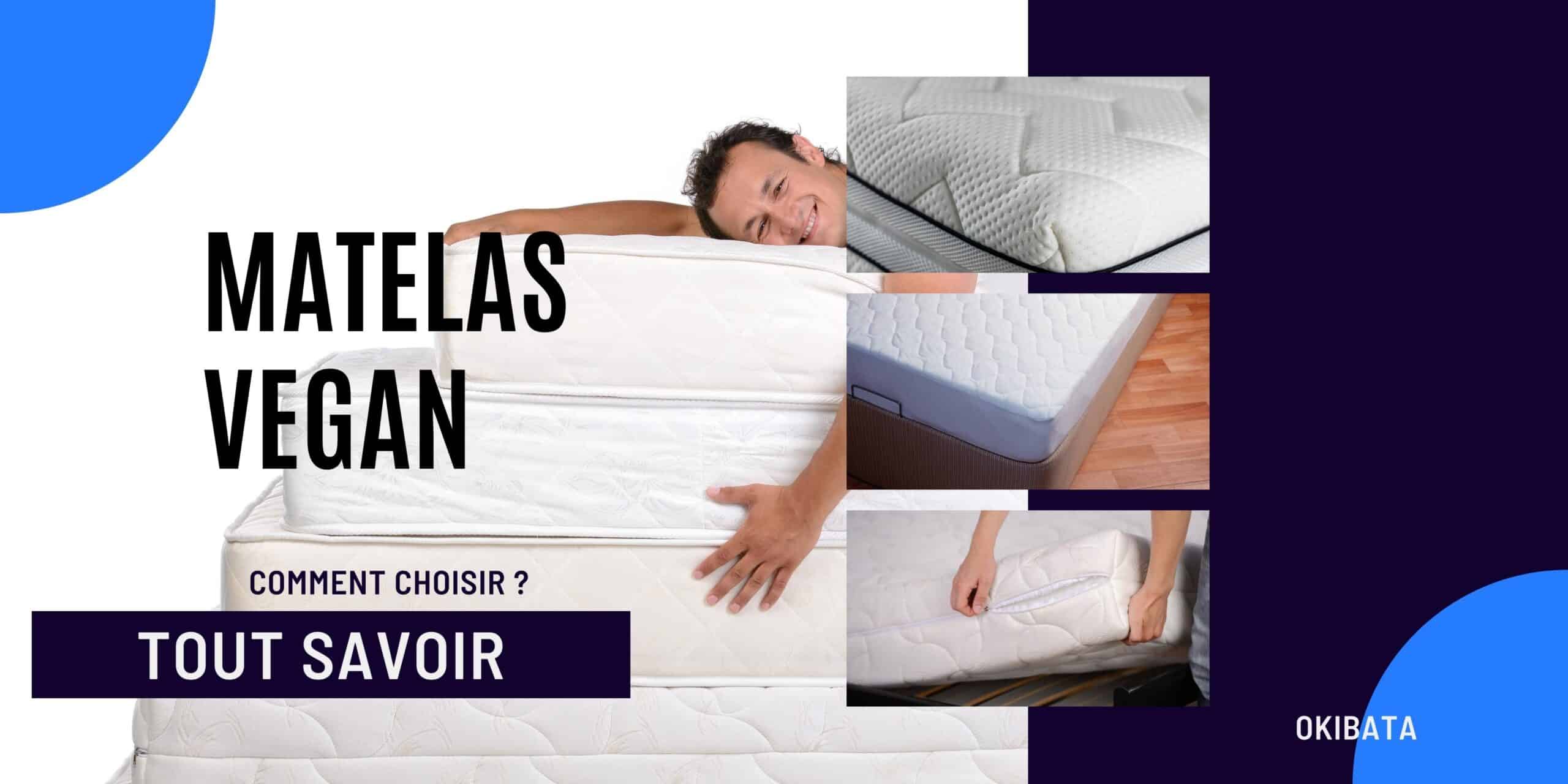 Matelas Vegan : Le choix éthique et écologique pour un sommeil réparateur okibata matelas vegan scaled