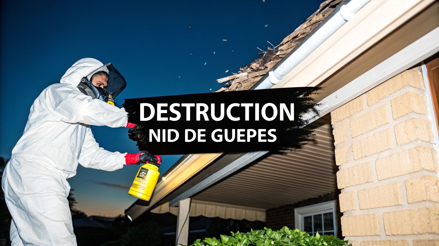 Conseils pour la destruction nid de guêpes en toute sécurité thumbnail 15