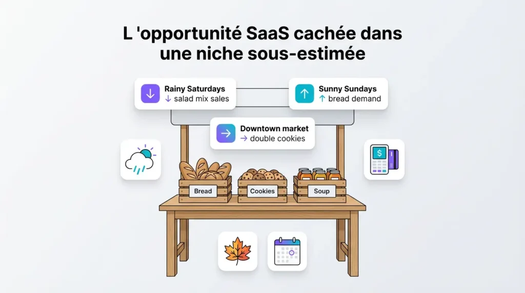 L’opportunité SaaS sous-estimée : l’inventaire prédictif pour vendeurs ambulants opportunite saas