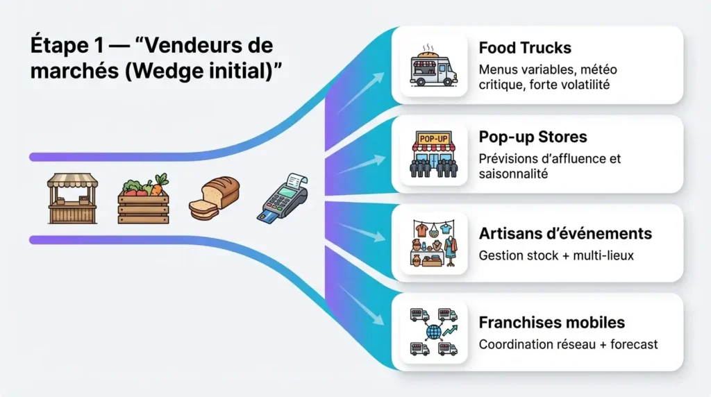 L’opportunité SaaS sous-estimée : l’inventaire prédictif pour vendeurs ambulants pour qui saas