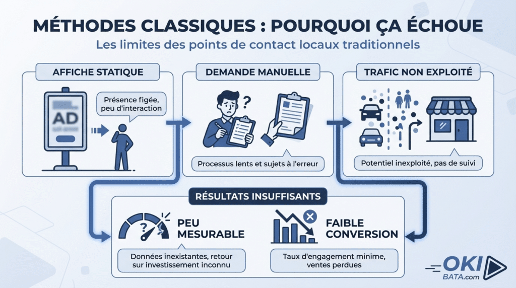Pourquoi les expériences interactives deviennent un nouveau levier d’acquisition locale probleme methode collecte avis