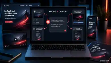 Une conversation ChatGPT pilote la retouche photo, le montage vidéo, les formats sociaux et la création d’un PDF avec Adobe