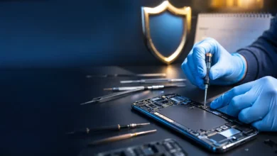 Smartphone réparé sous garantie légale de conformité