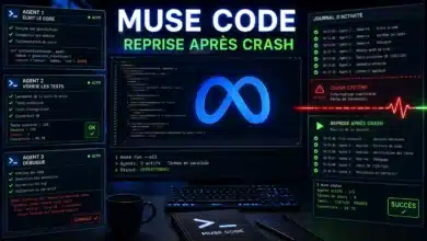 Meta Muse Code avec terminal, trois sous-agents et reprise après un crash