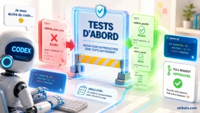 Un agent Codex doit faire échouer puis réussir des tests avant de pouvoir produire le code et une pull request