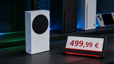 Xbox Series S affichée à 499,99 euros après la hausse du 1er août 2026